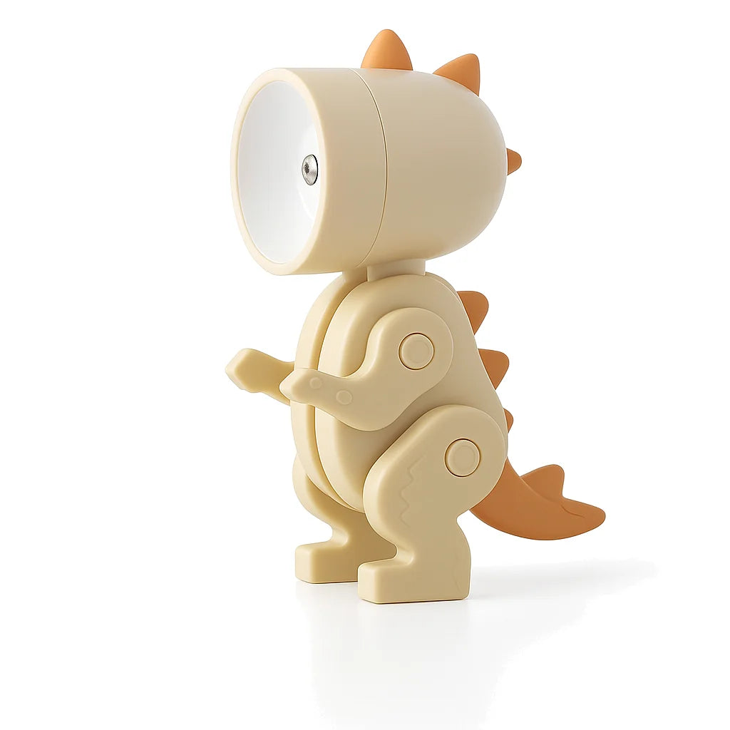 Lampe Veilleuse Dinosaure Beige