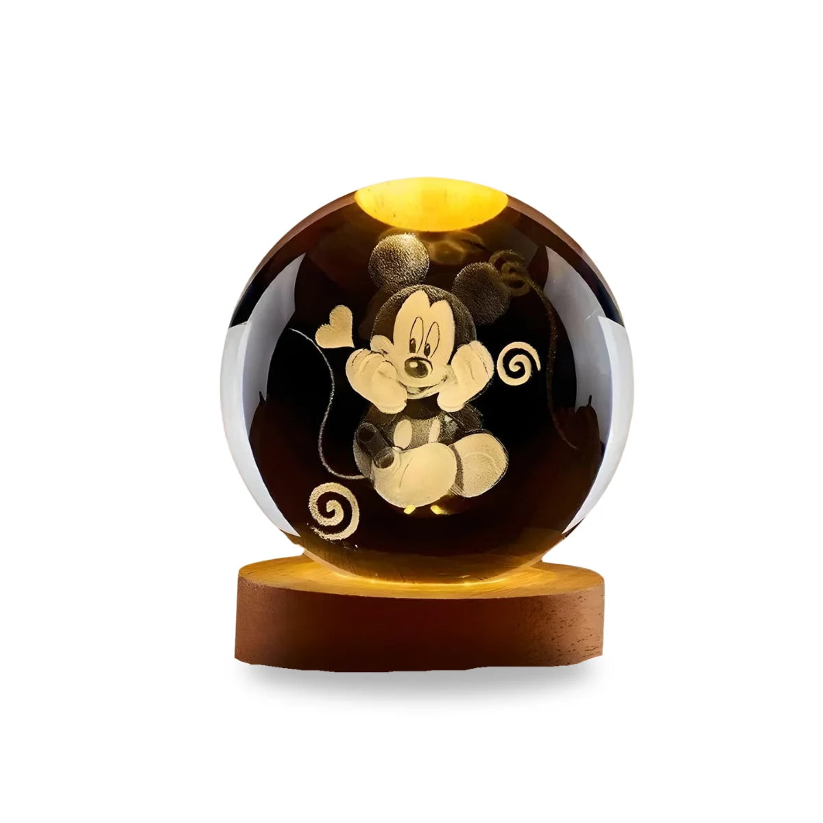 Veilleus Boule de Cristal Mickey
