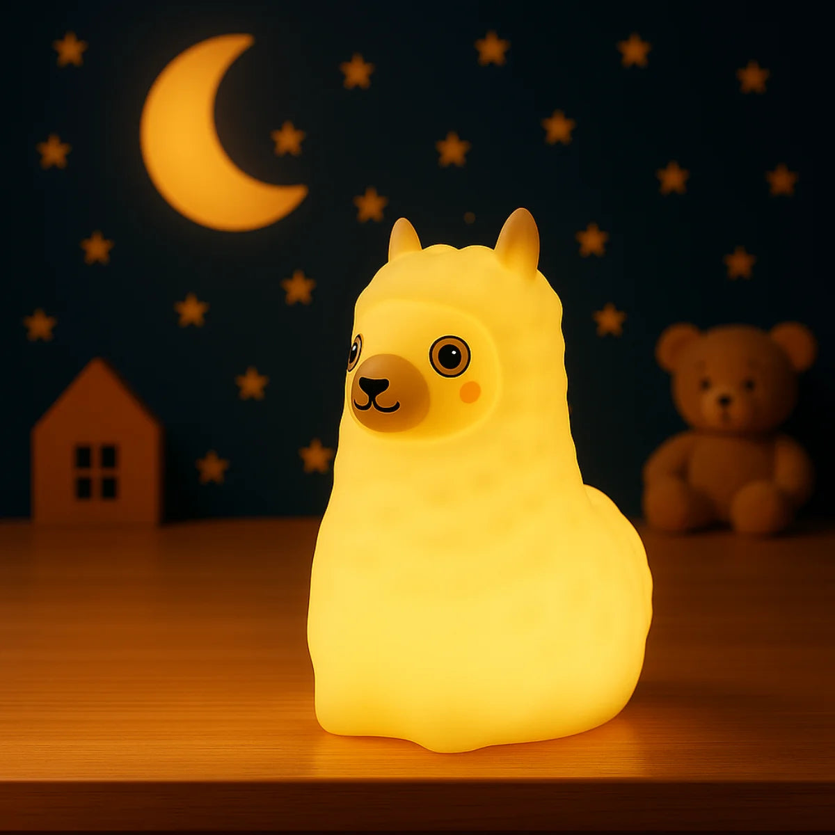 Veilleuse Alpaga en Silicone