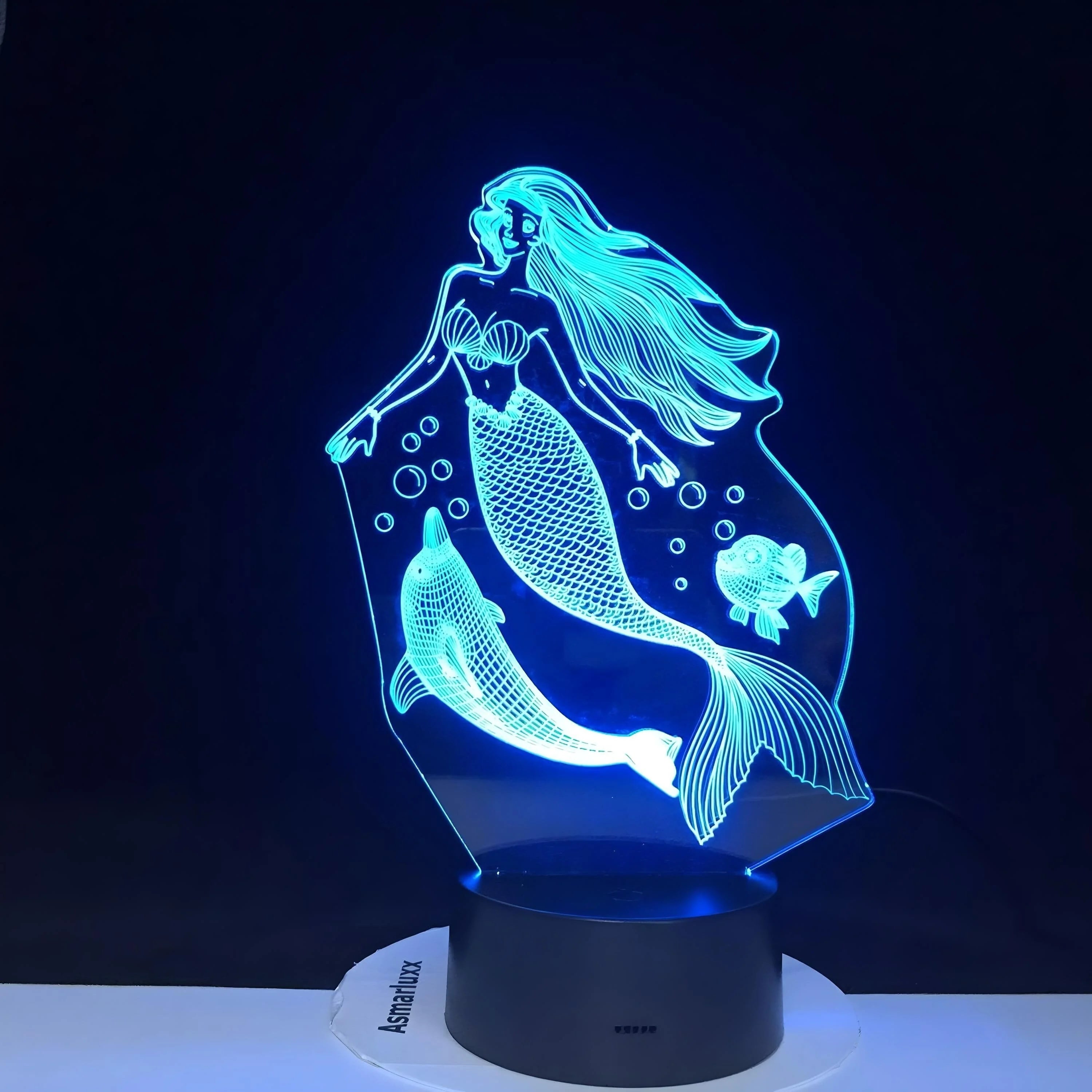 Veilleuse Ariel 3D