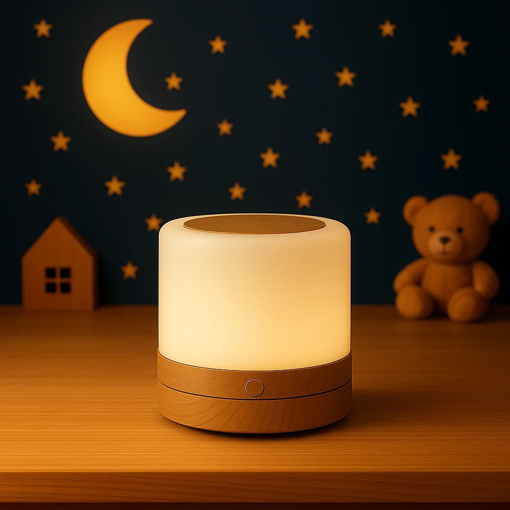 Veilleuse avec Minuterie Rechargeable LED