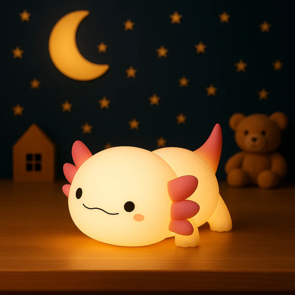 Veilleuse Axolotl en Silicone