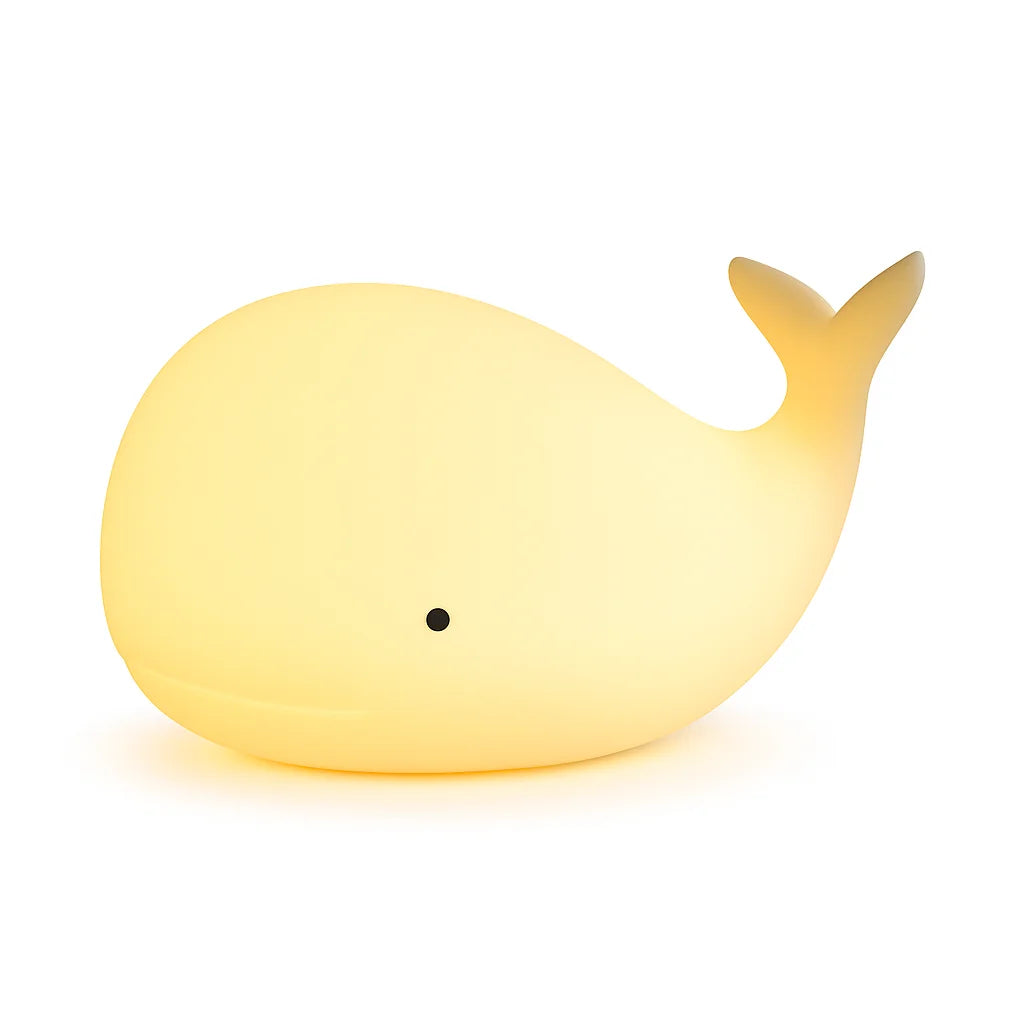 Veilleuse Baleine Blanche Nomade en Silicone