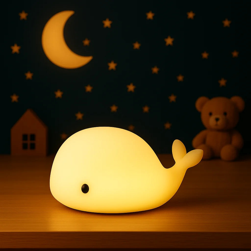 Veilleuse Bébé Baleine