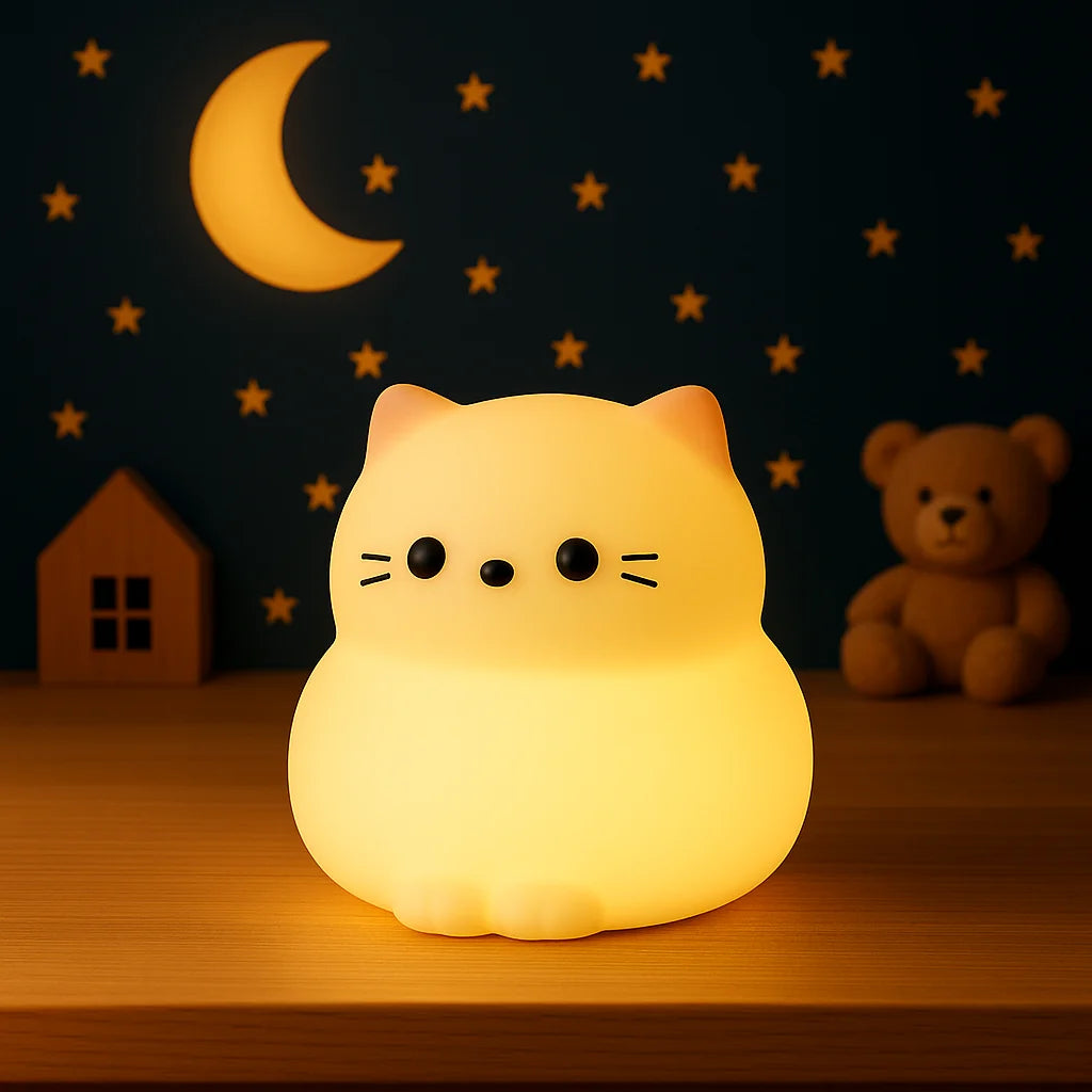 Veilleuse Bébé Chat