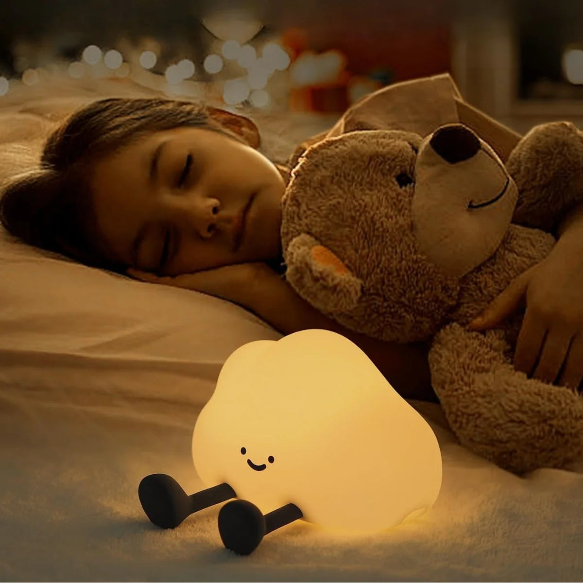 Veilleuse Bébé Nuage