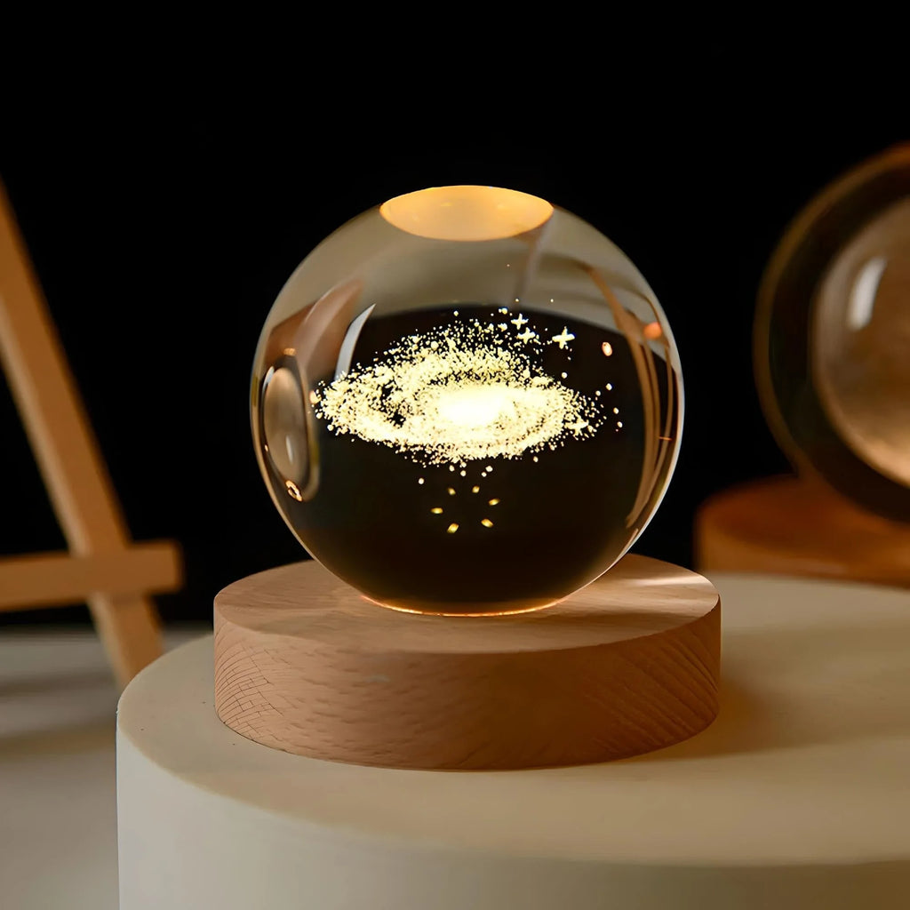Veilleuse Boule de Cristal Galaxie