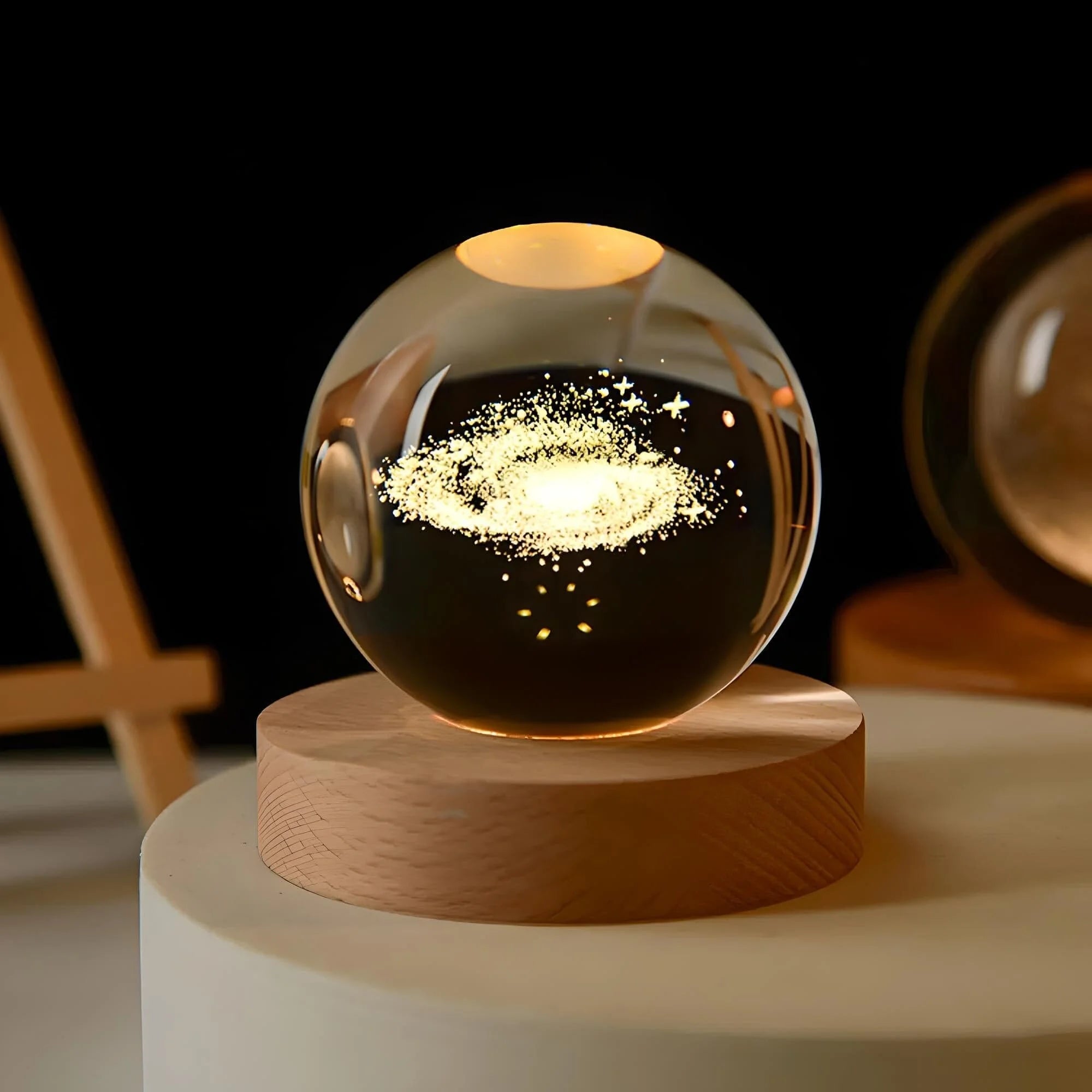 Veilleuse Boule de Cristal Galaxie