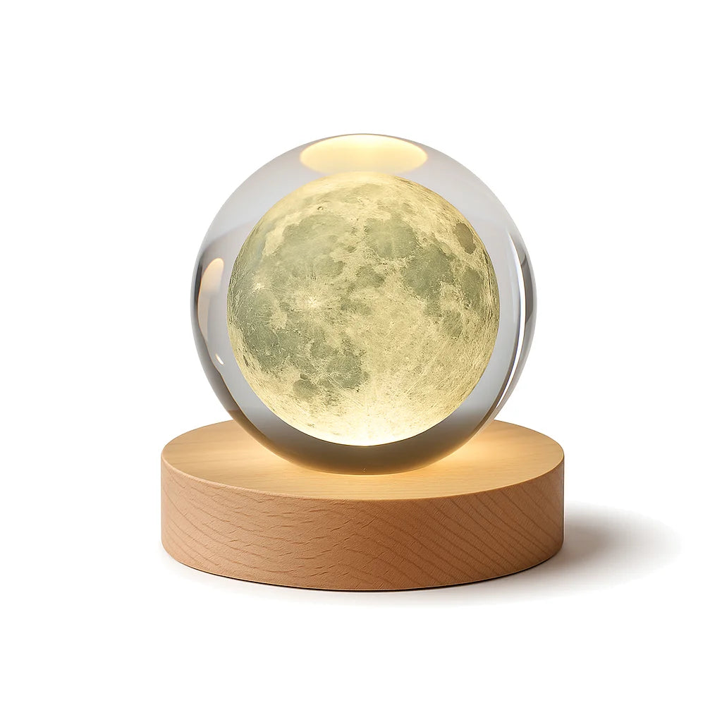 Veilleuse Boule de Cristal Lune