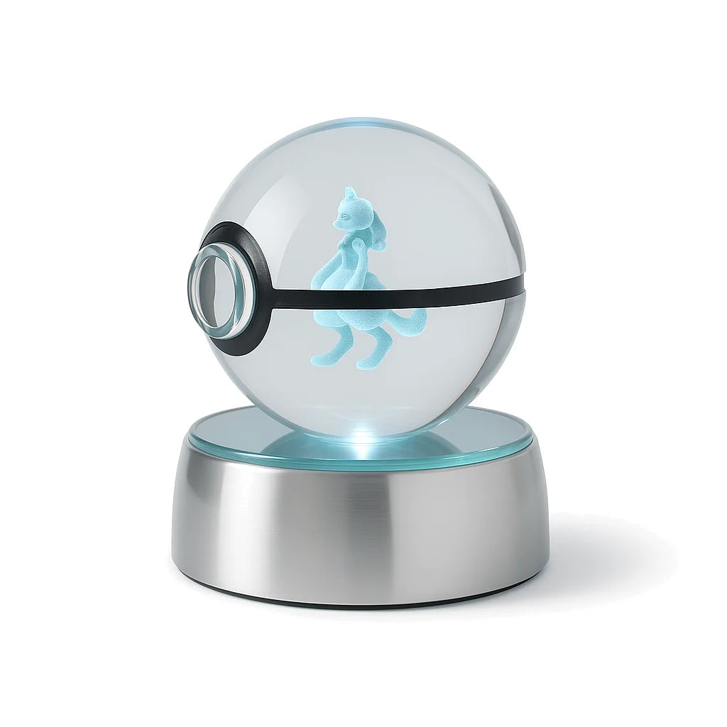 Veilleuse Boule de Cristal Mewtwo