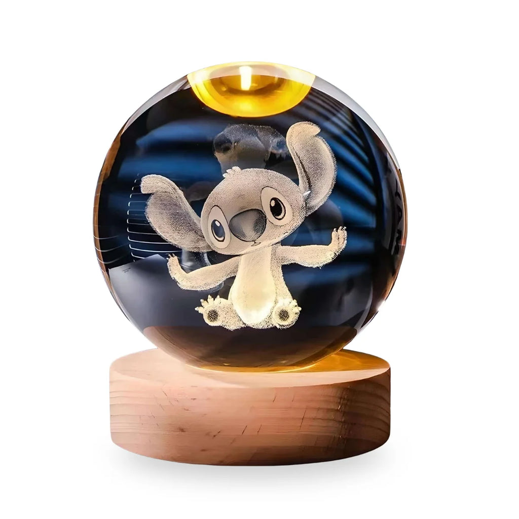 Veilleuse Boule de Cristal Stitch