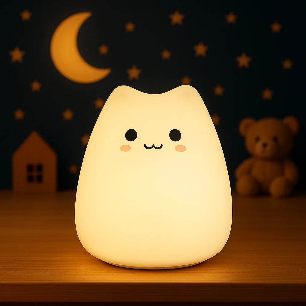 Veilleuse Chat Kawaii