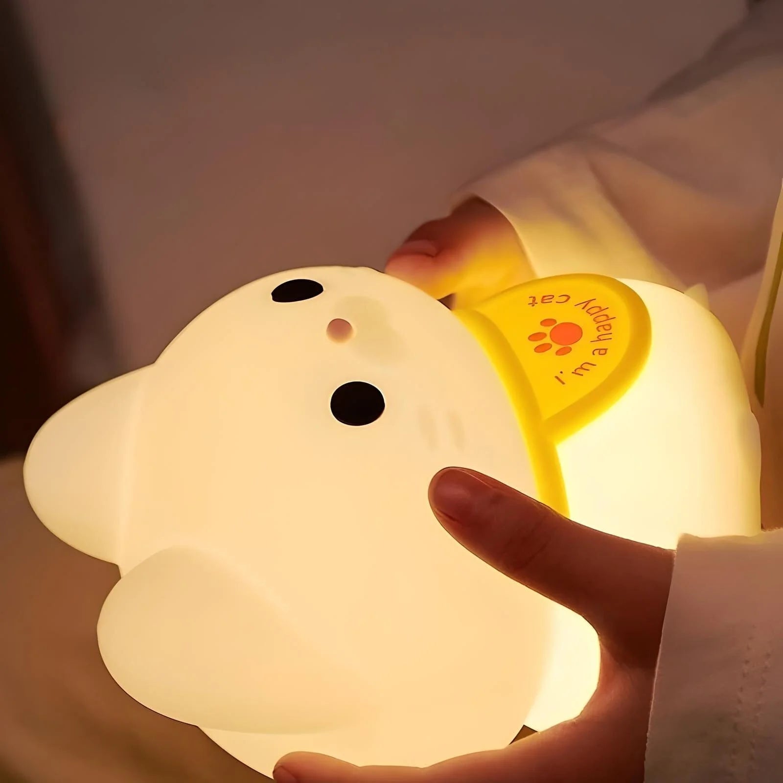 Veilleuse Chat Porte-Bonheur