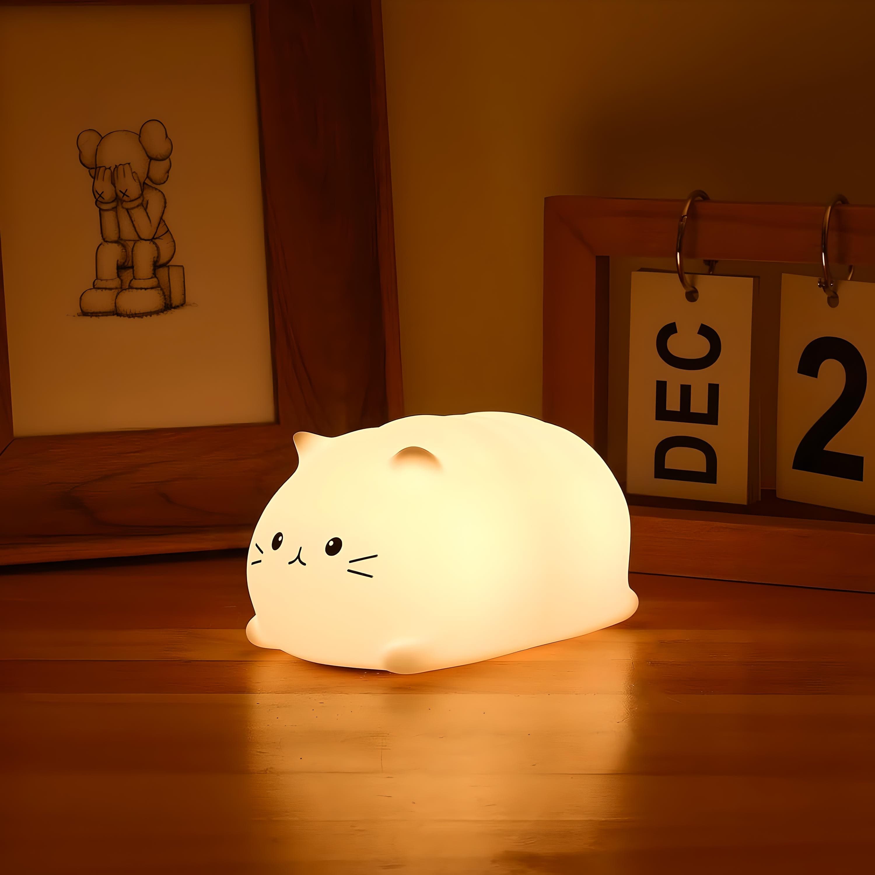 Veilleuse Chat USB