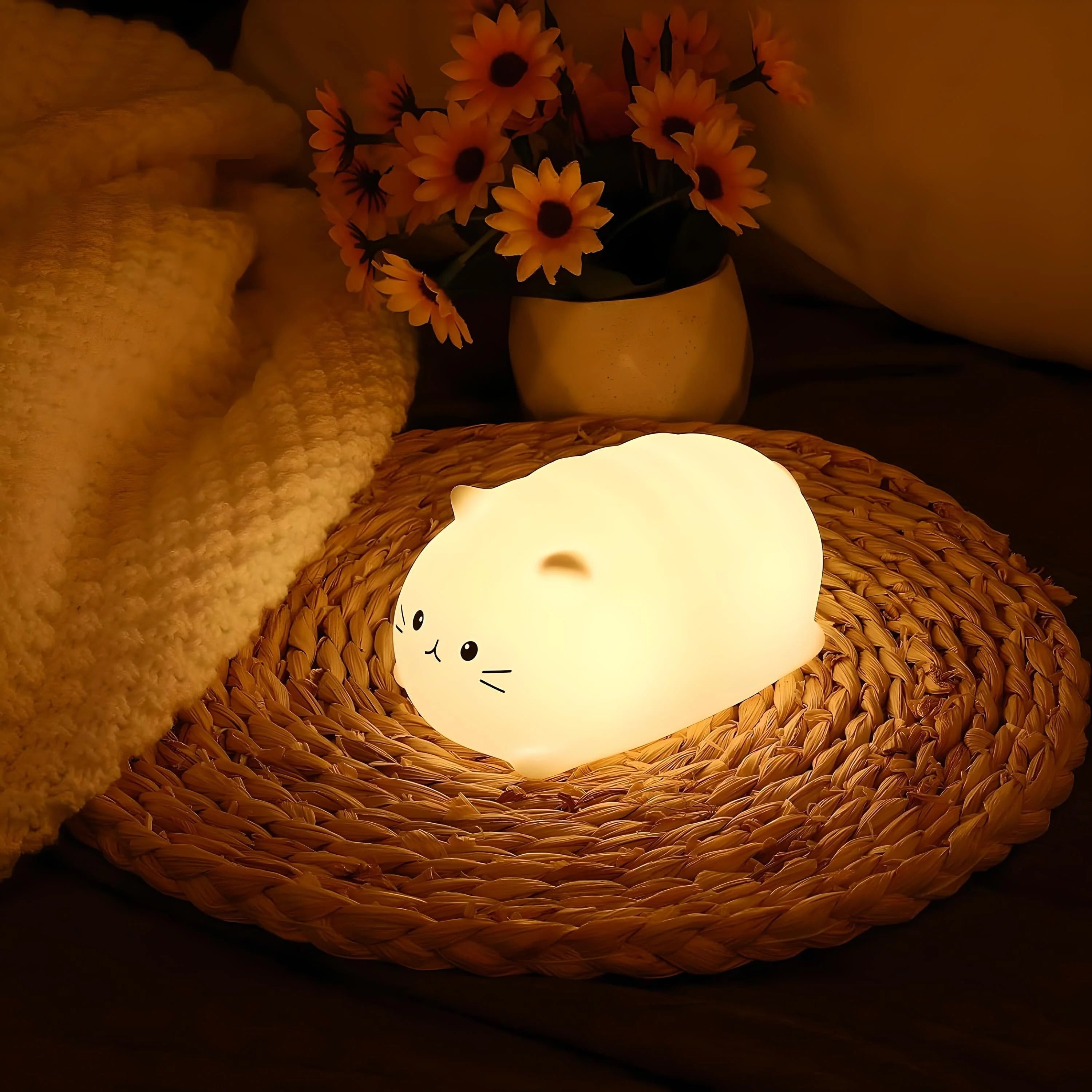 Veilleuse Chat USB