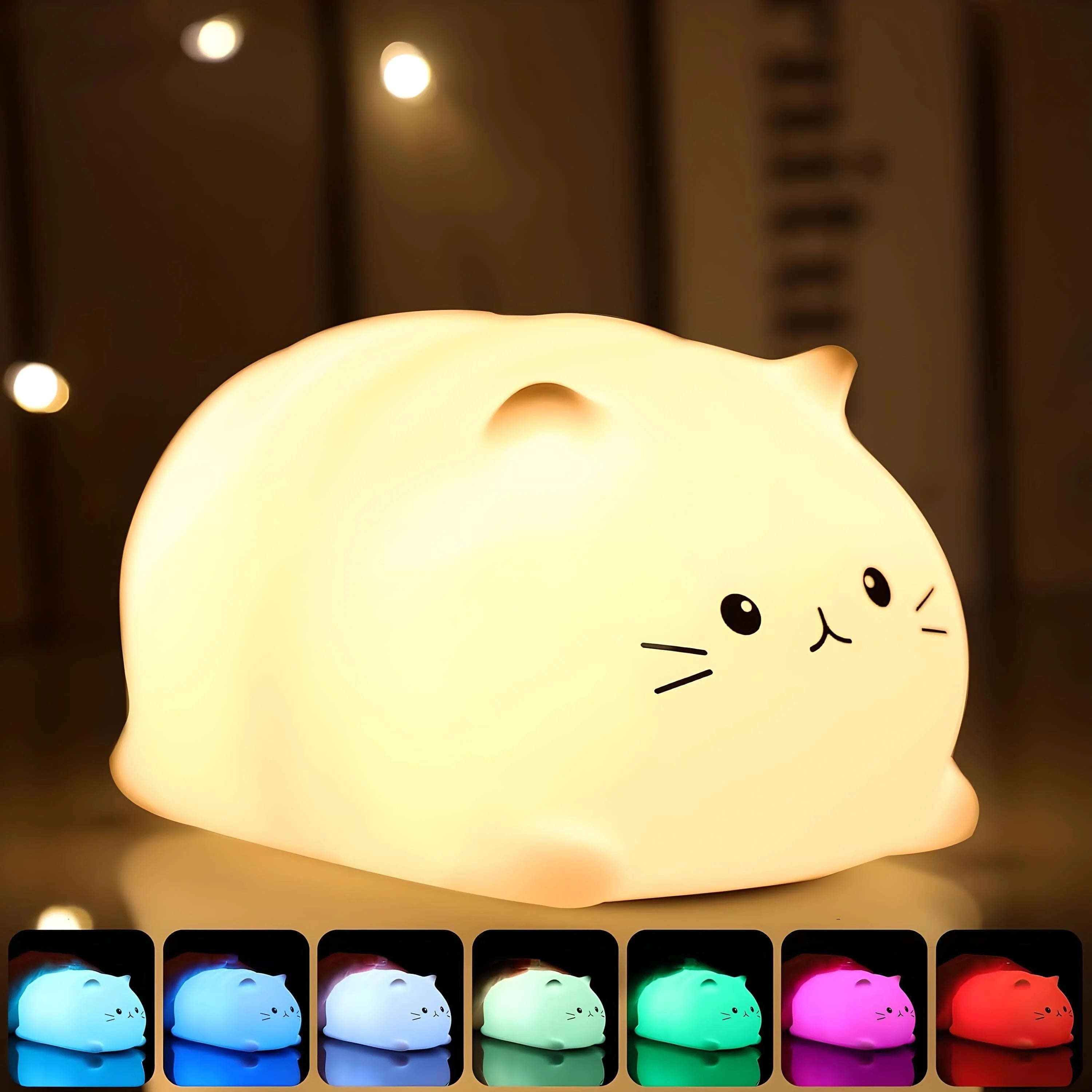 Veilleuse Chat USB