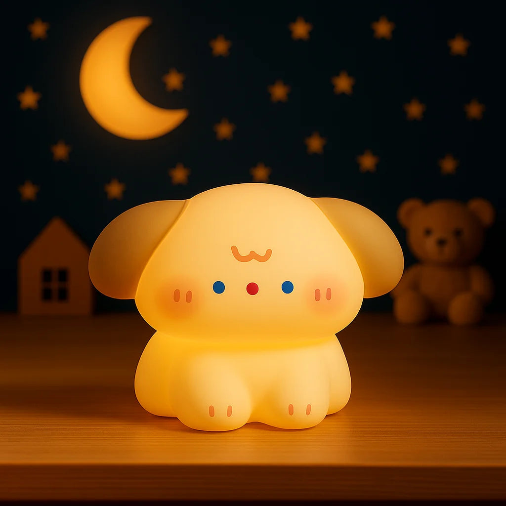 Veilleuse Chien Lumière Jaune