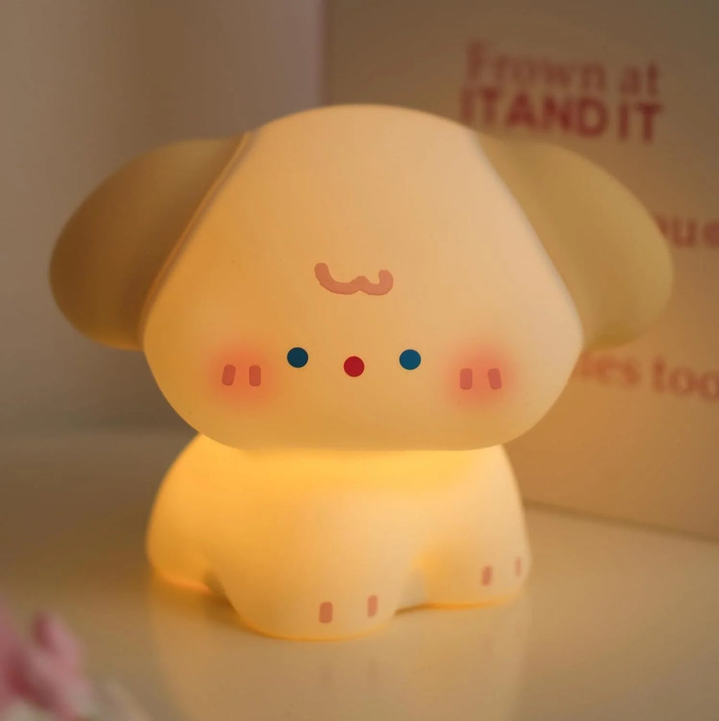 Veilleuse Chien Lumière Jaune