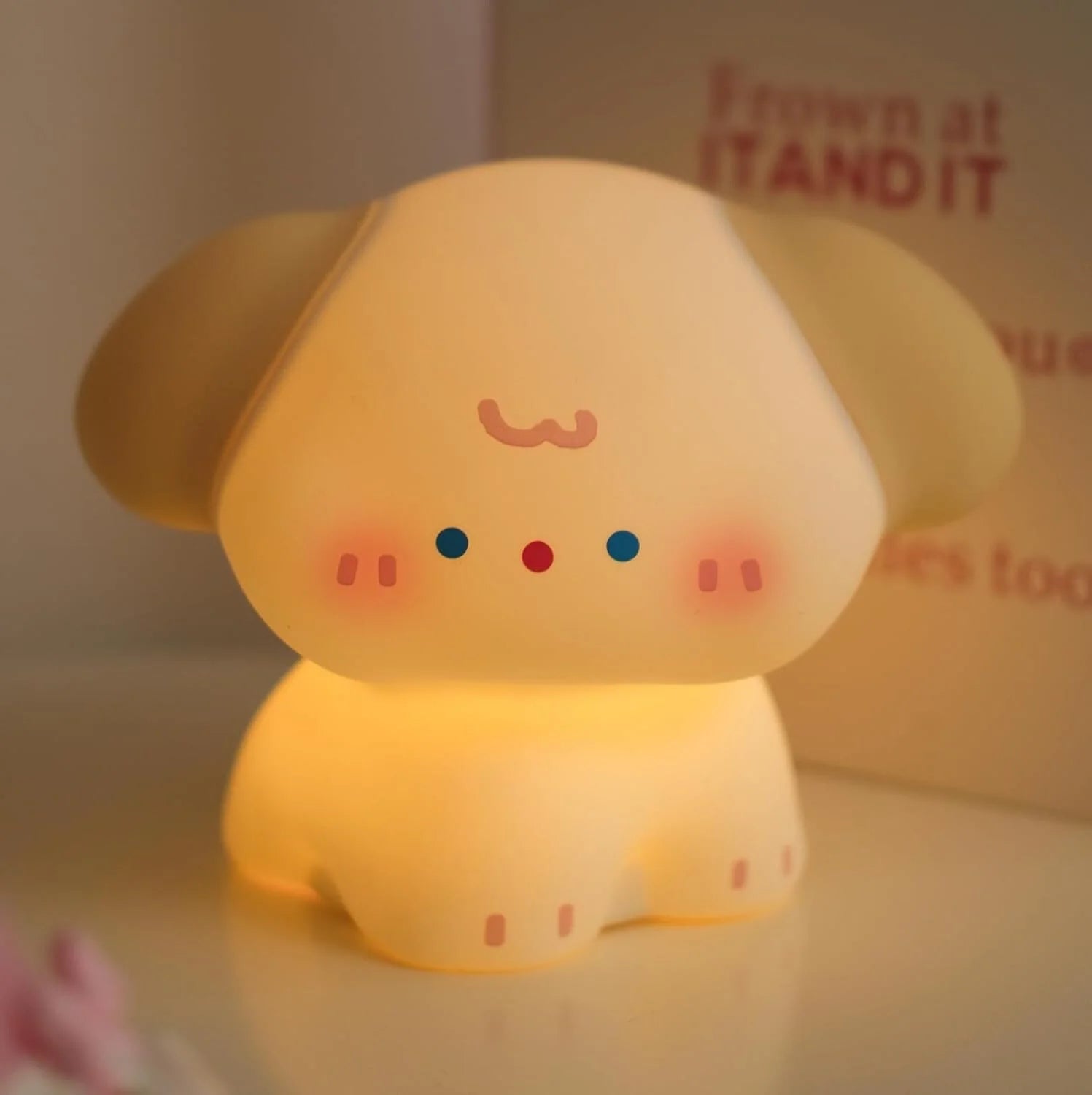 Veilleuse Chien Lumière Jaune