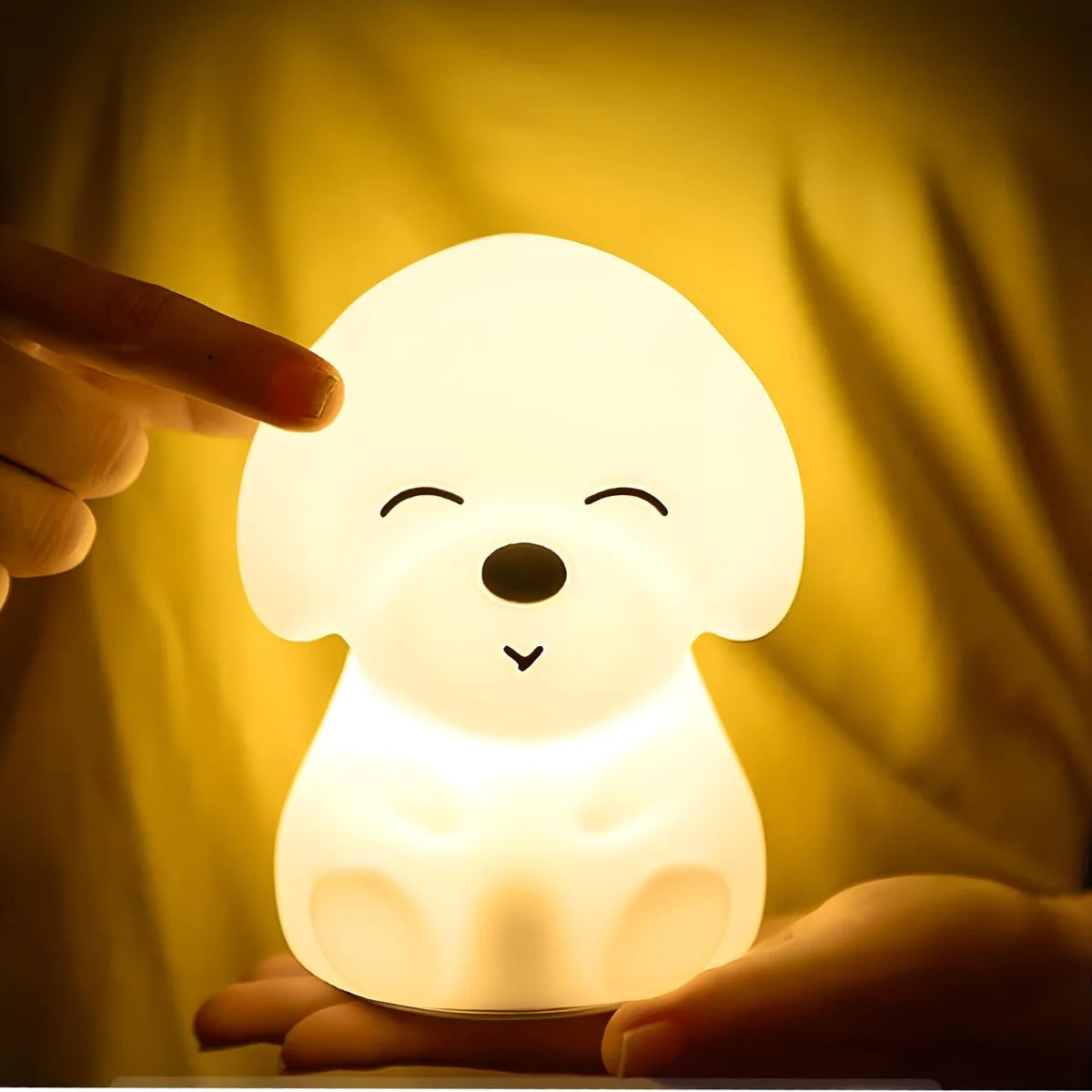 Veilleuse Chien Silicone Rechargeable