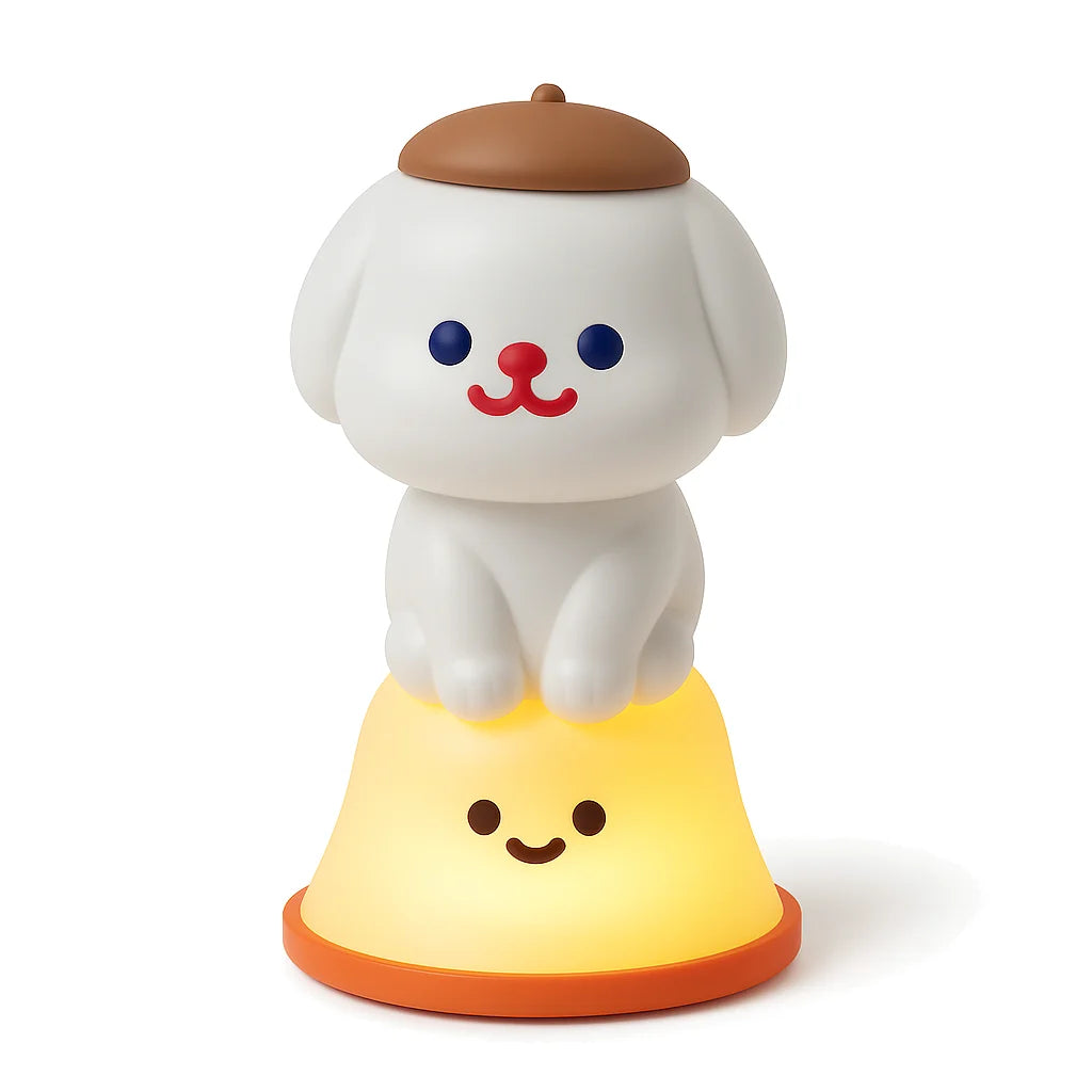 Veilleuse Chiot Rechargeable avec Bluetooth