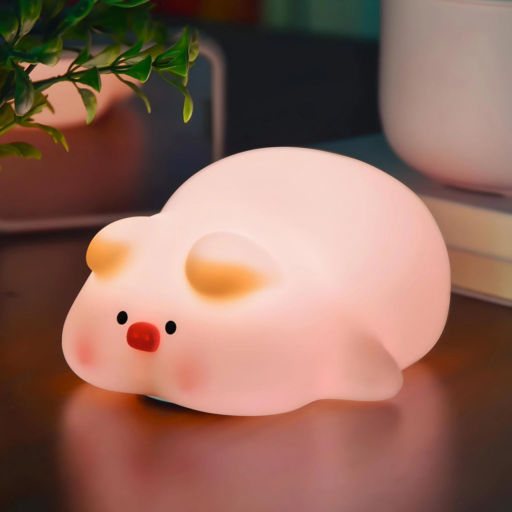 Veilleuse Cochon à Minuterie