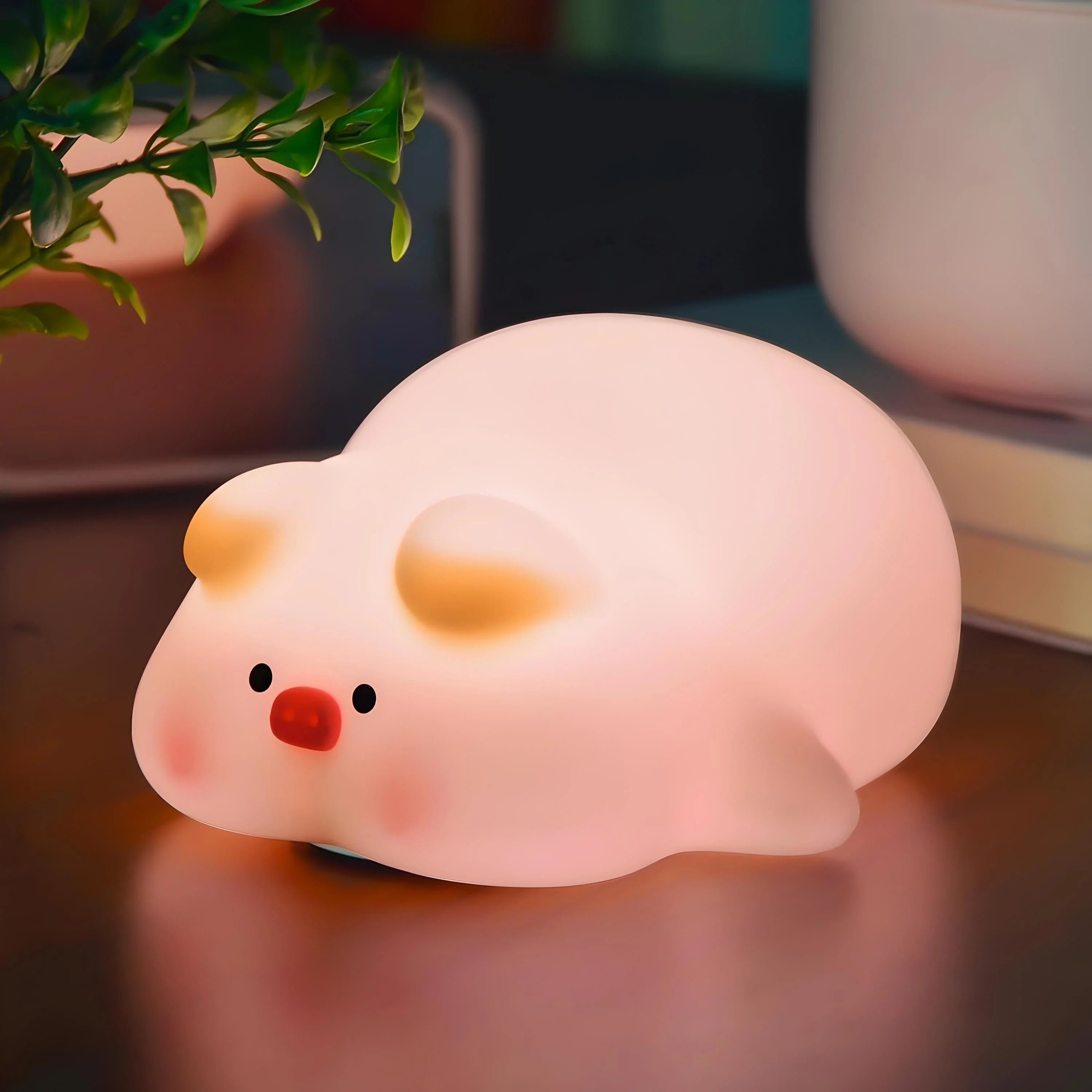 Veilleuse Cochon à Minuterie
