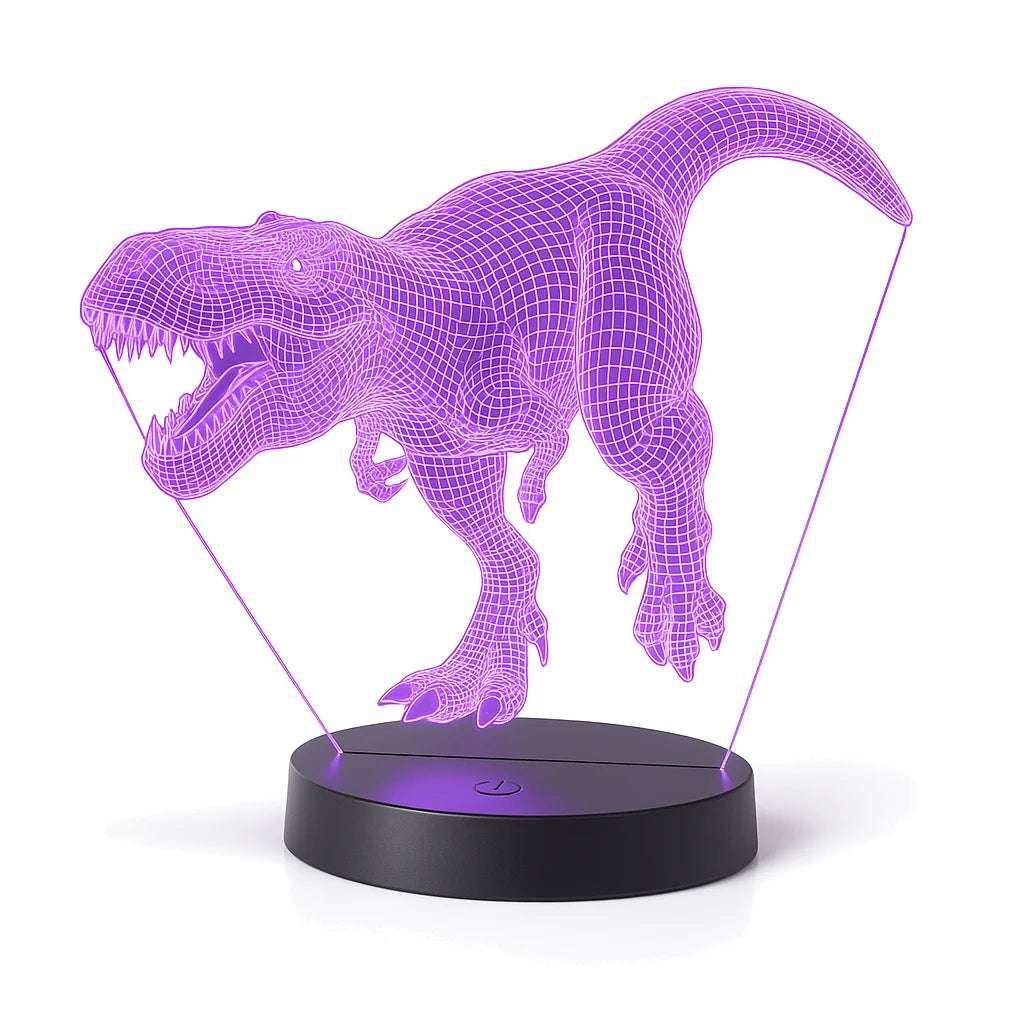 Veilleuse Dinosaure 3D