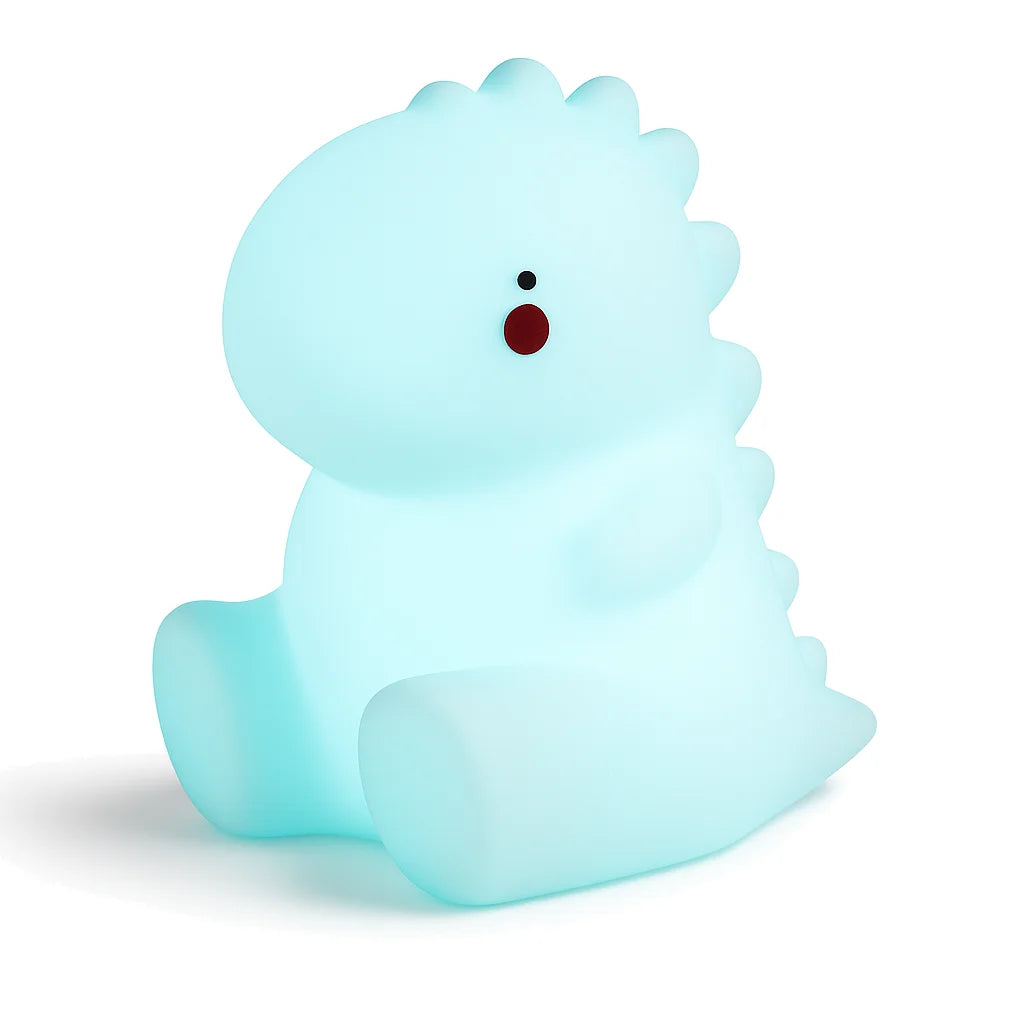 Veilleuse Dinosaure Bleue