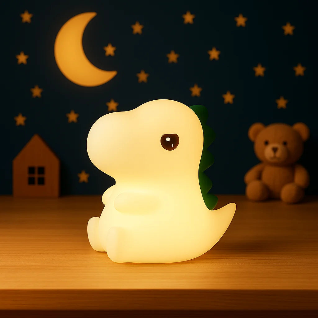 Veilleuse Dinosaure en Silicone