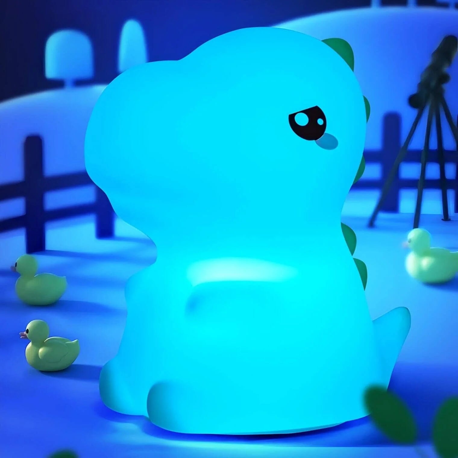 Veilleuse Dinosaure en Silicone