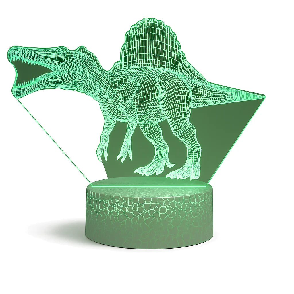 Veilleuse Dinosaure Spinosaurus 3D