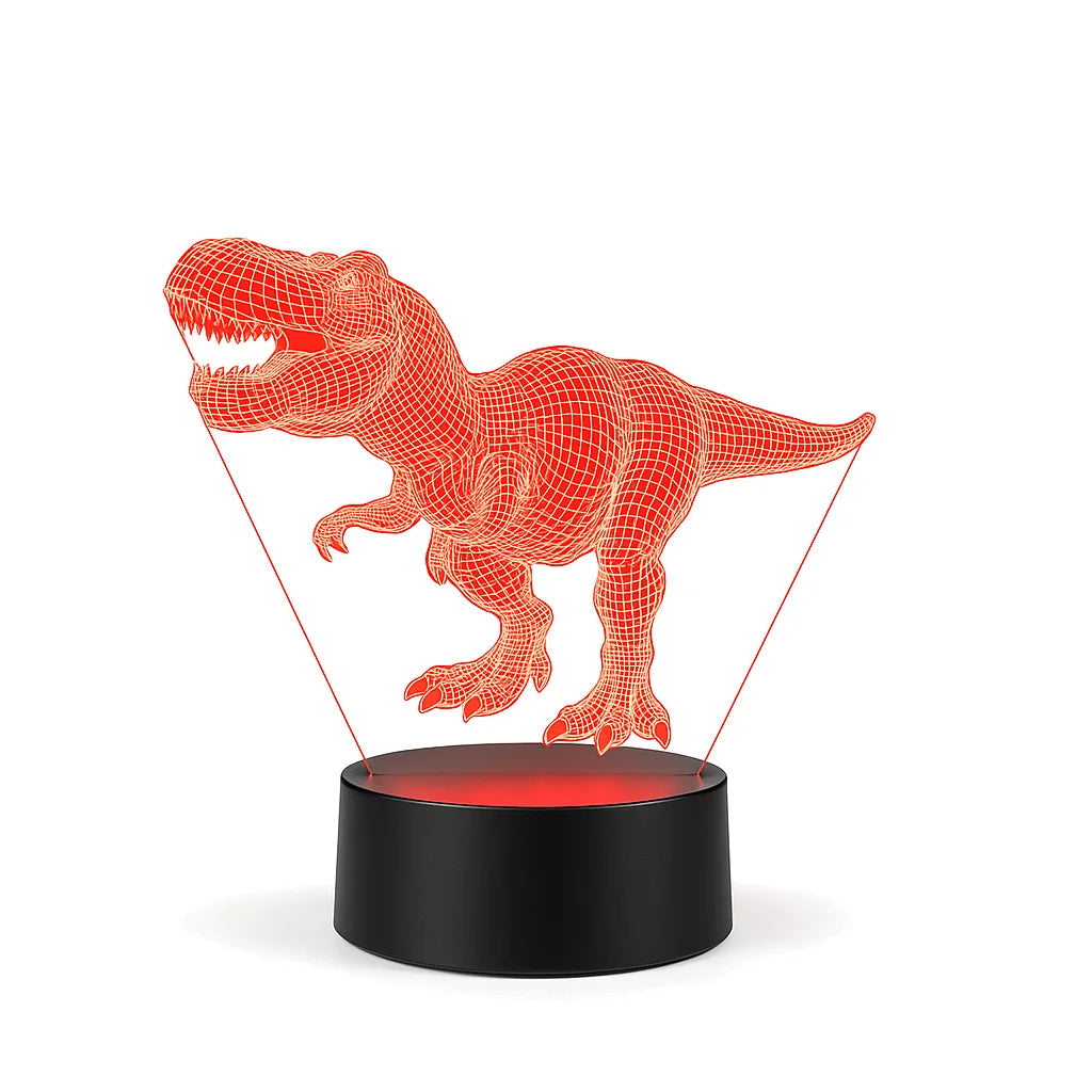 Veilleuse Dinosaure Tyrannosaure 3D