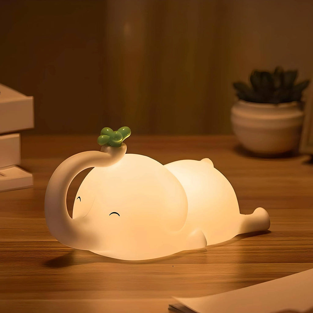 Veilleuse Éléphant Rechargeable