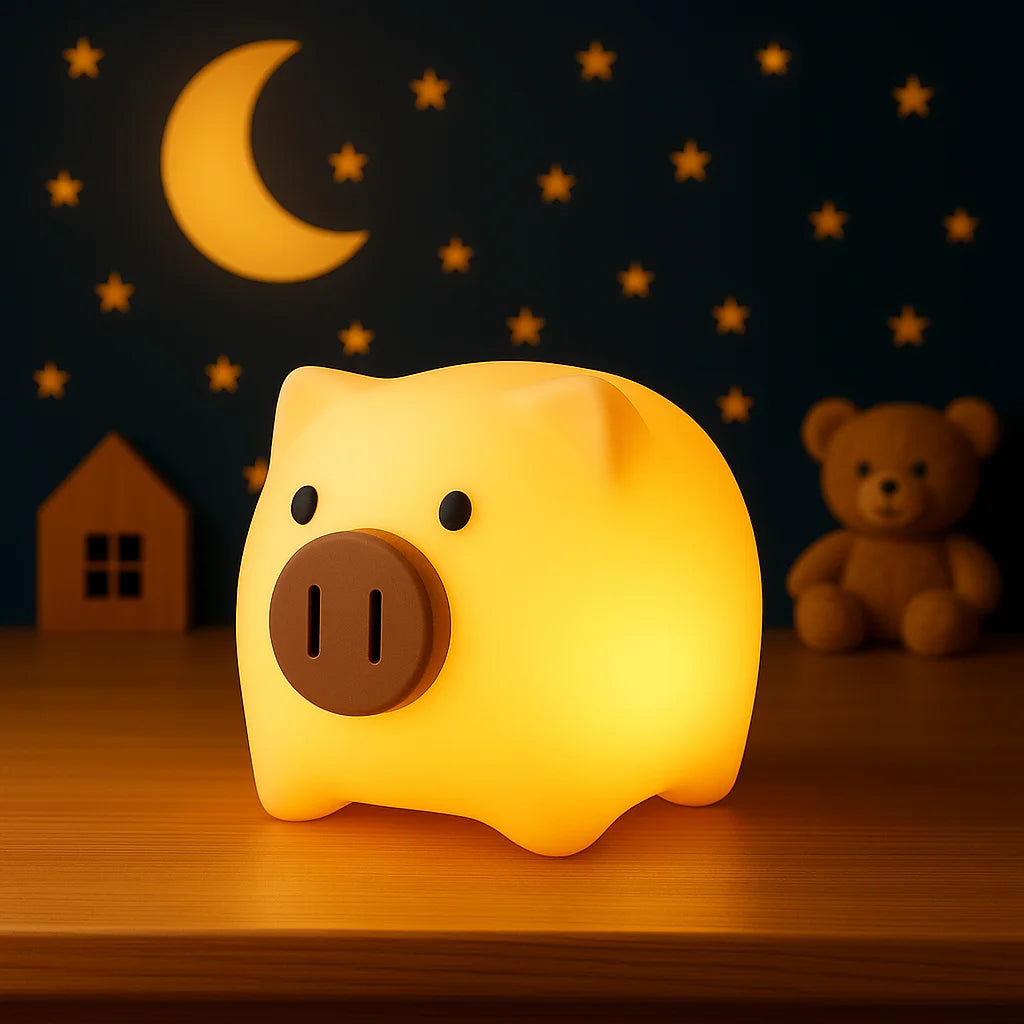 Veilleuse Enfant Cochon