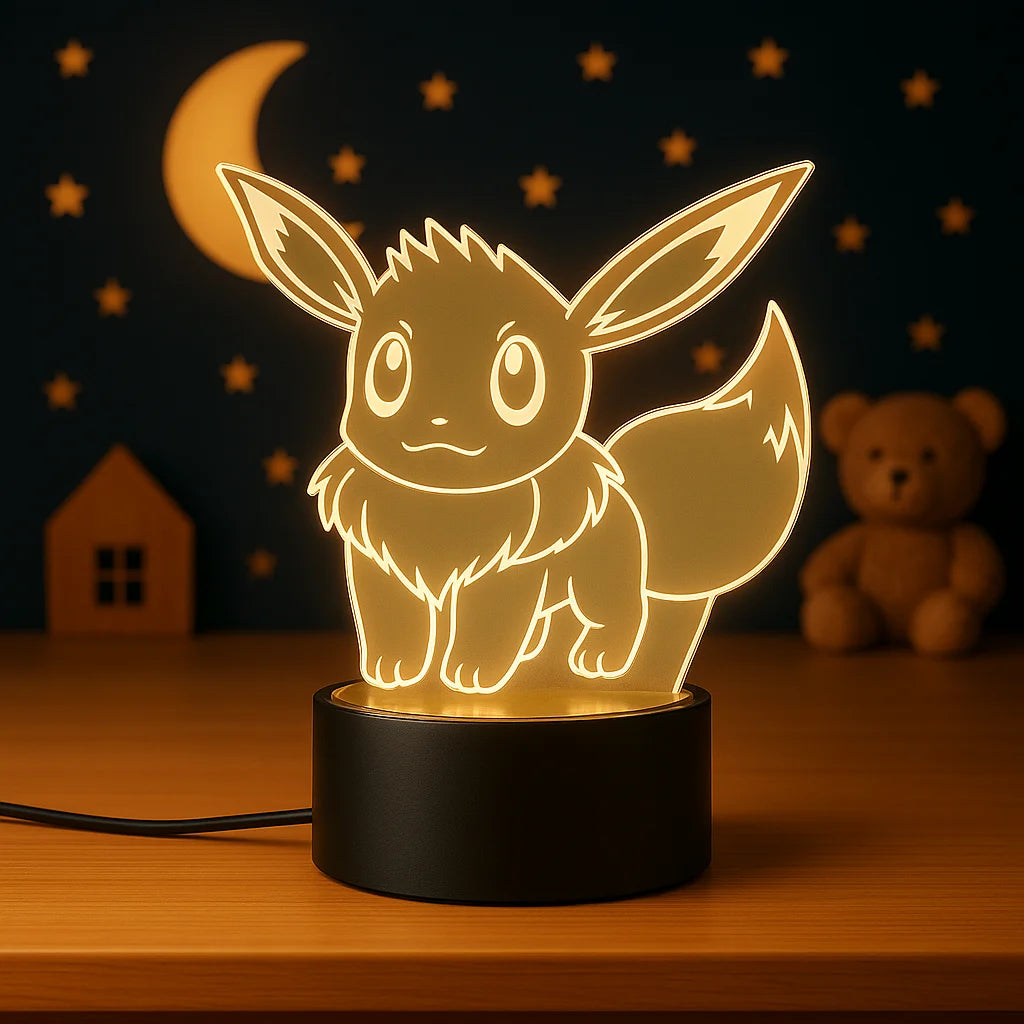 Veilleuse Évoli 3D