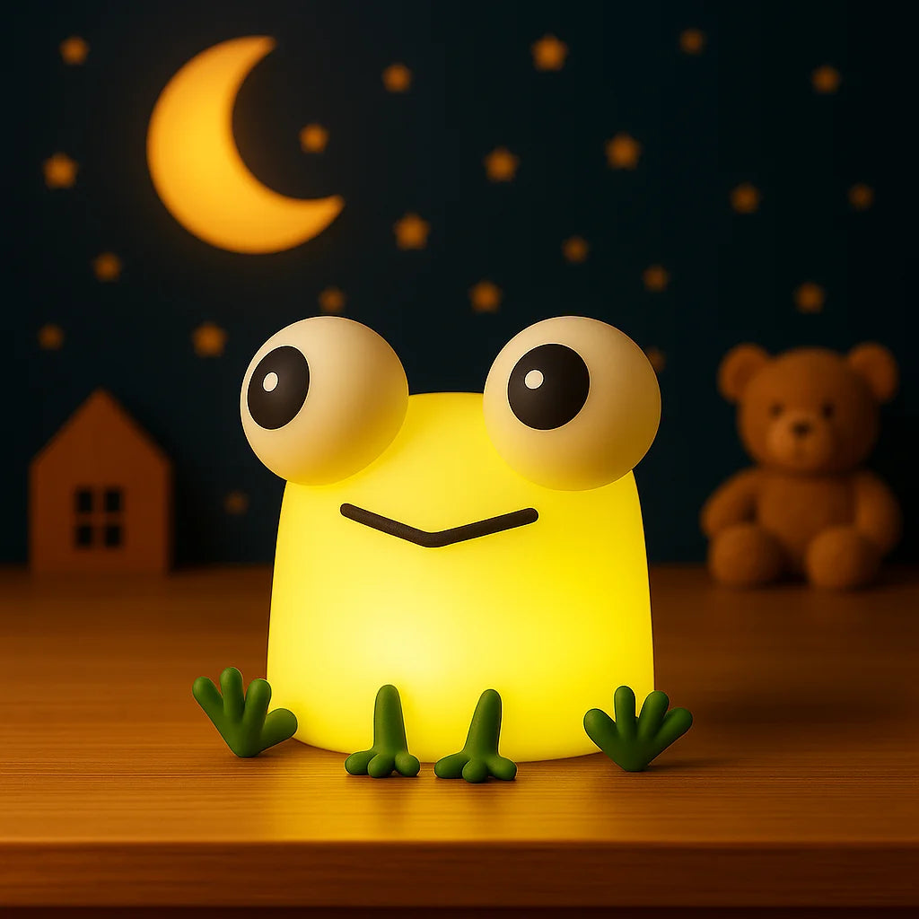 Veilleuse Grenouille en Silicone LED Nomade