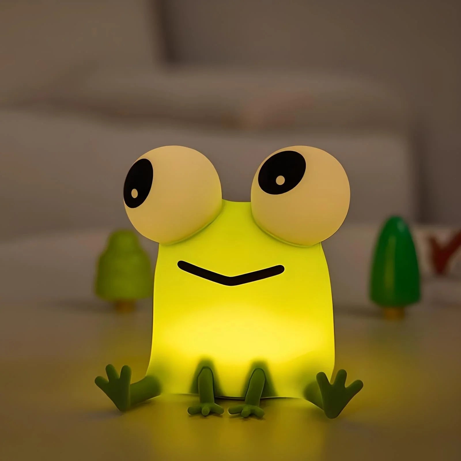 Veilleuse Grenouille en Silicone LED Nomade