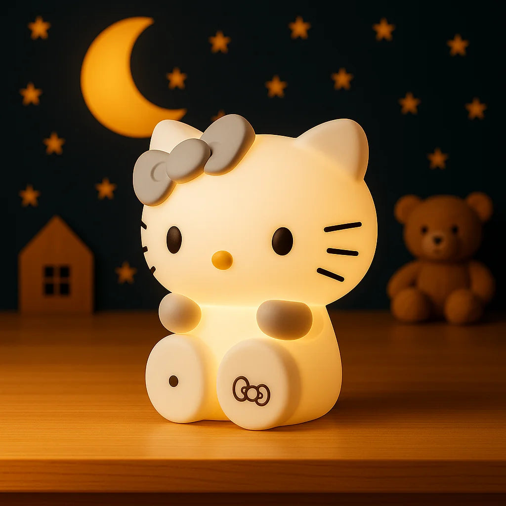Veilleuse Hello Kitty LED en Silicone