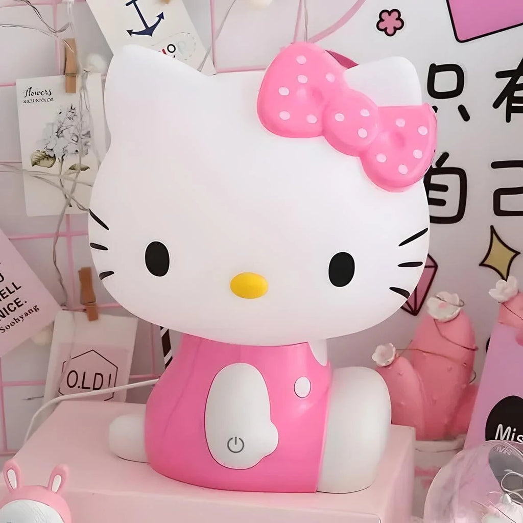 Veilleuse Hello Kitty Rose à Capteur Tactile
