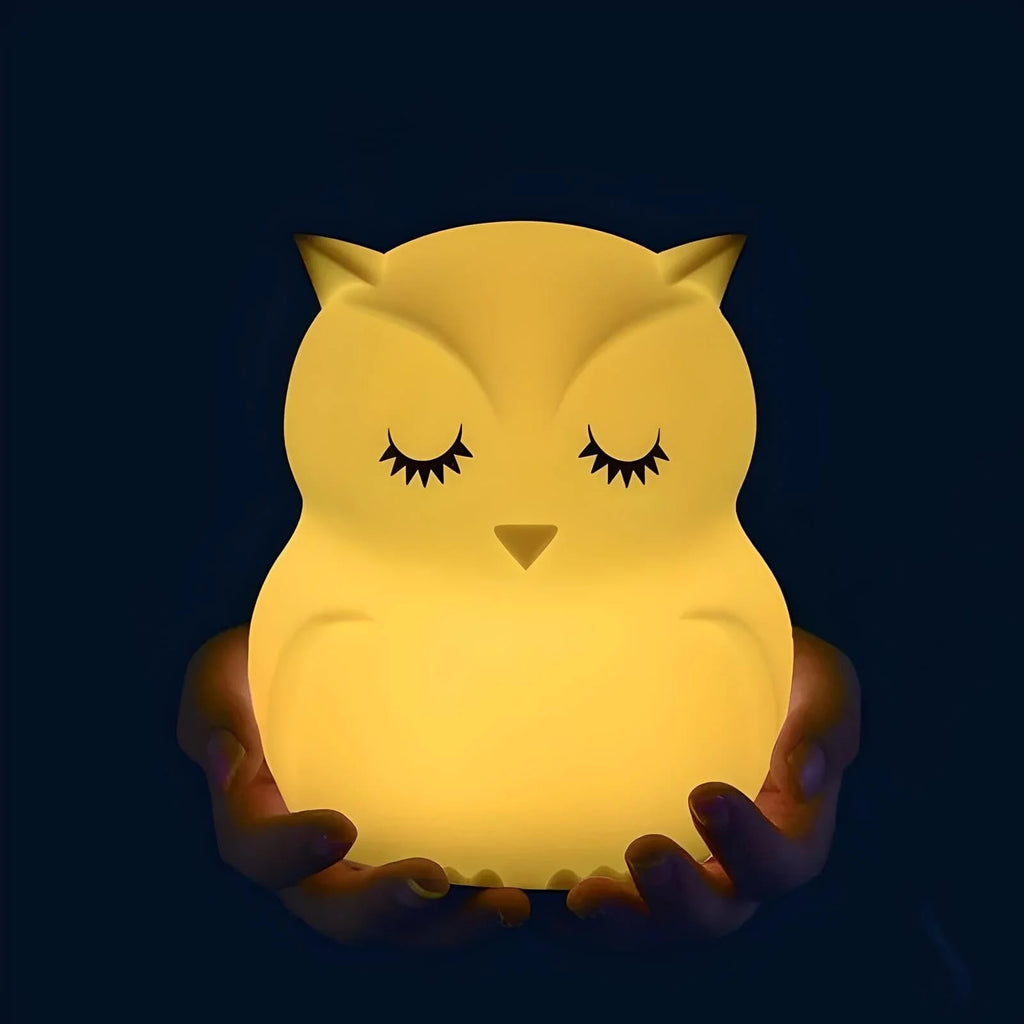 Veilleuse Hibou en Silicone