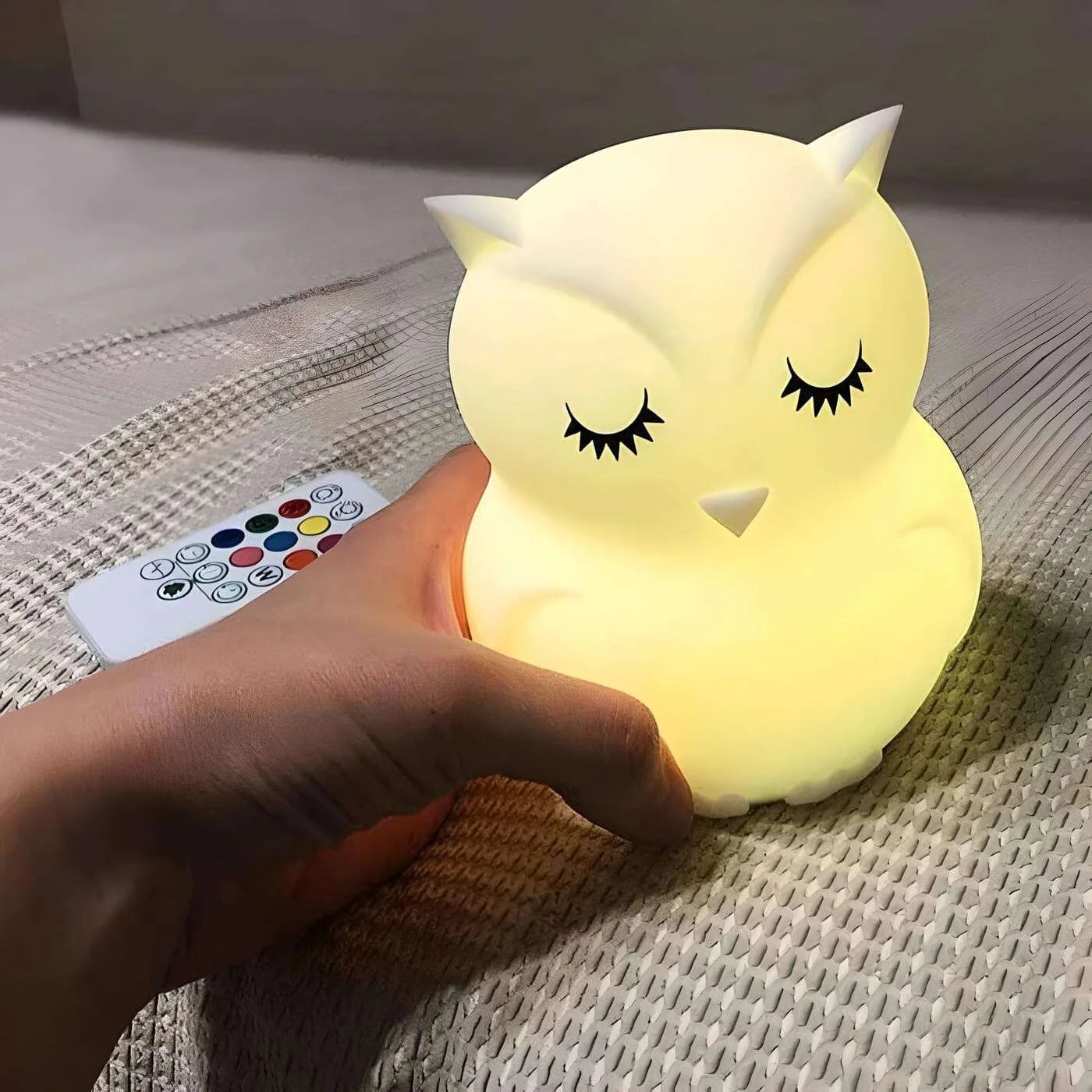 Veilleuse Hibou en Silicone