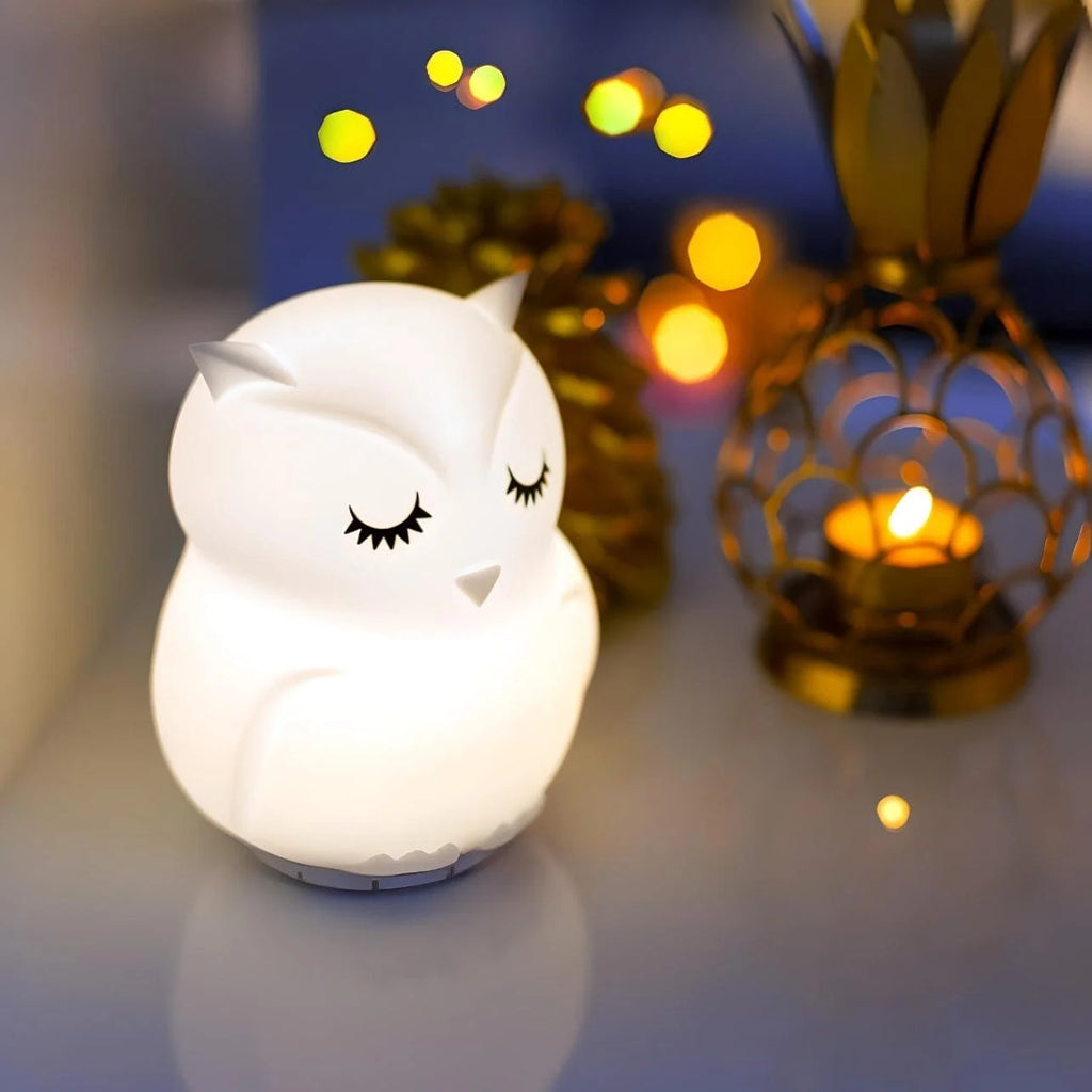 Veilleuse Hibou en Silicone