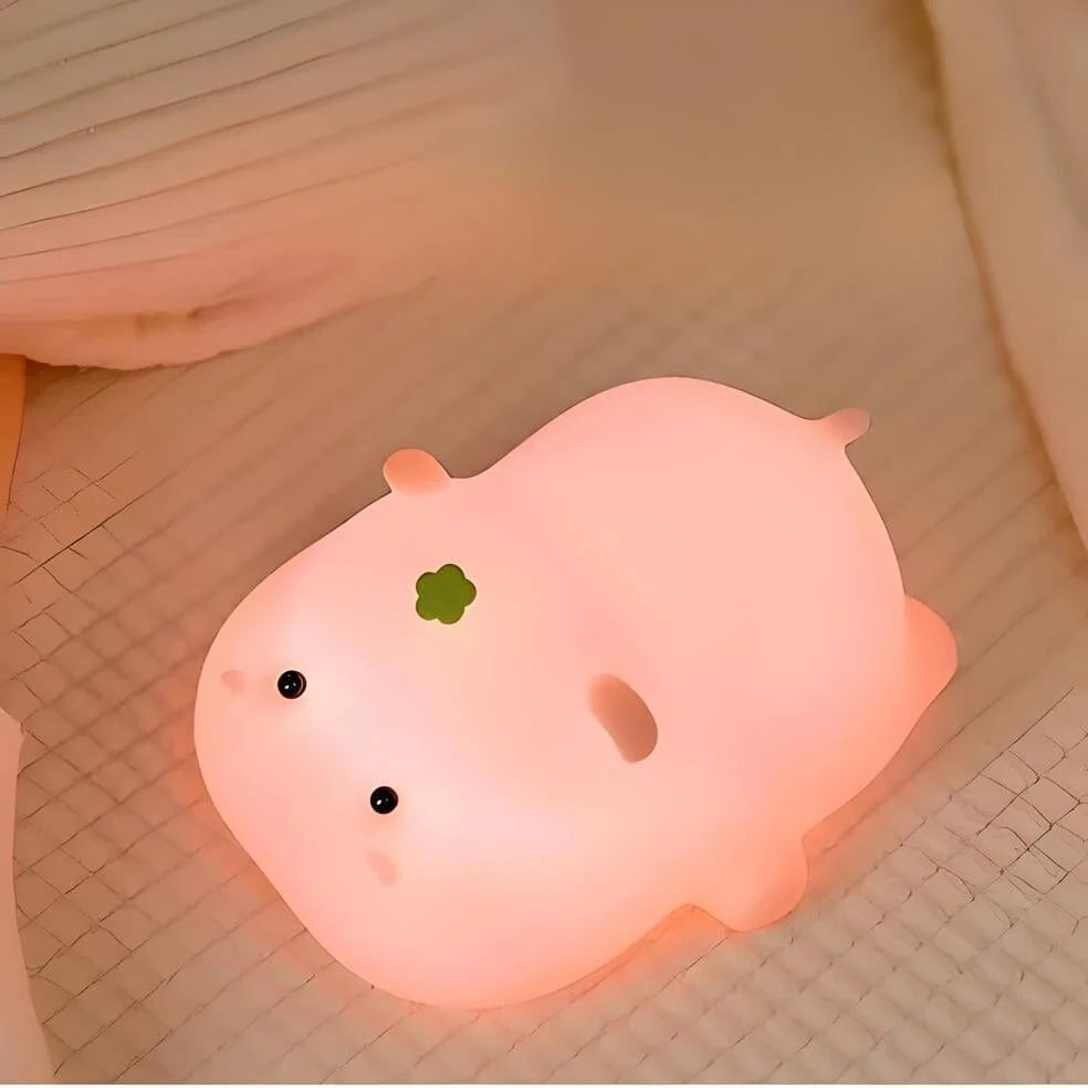 Veilleuse Hippopotame Rechargeable