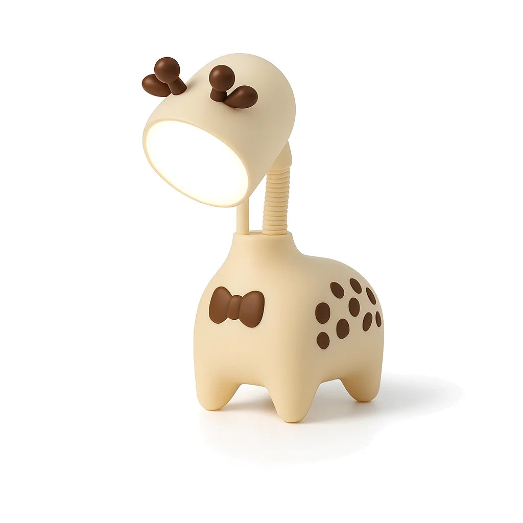 Veilleuse Lampe Girafe Beige