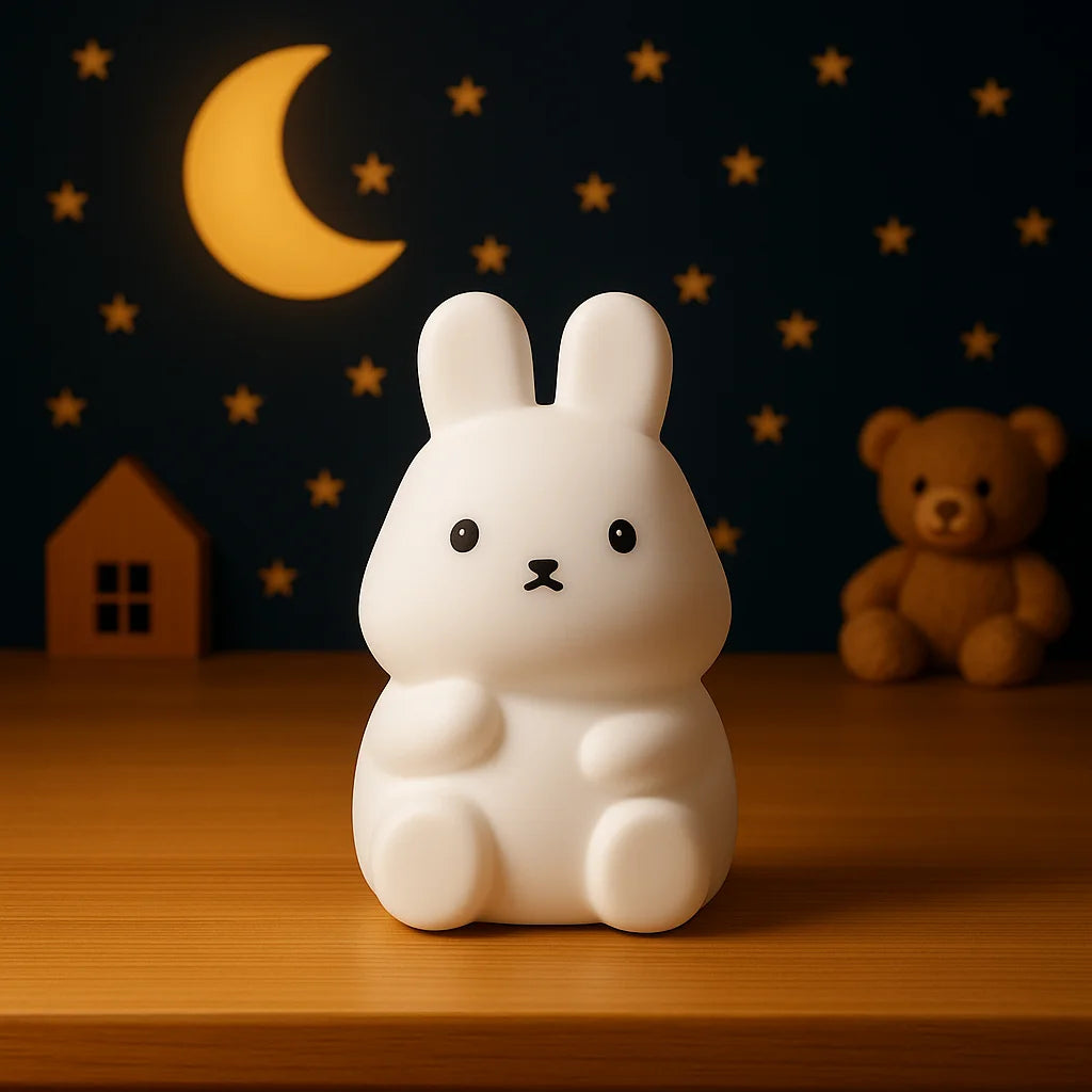 Veilleuse Lapin Arc-en-Ciel