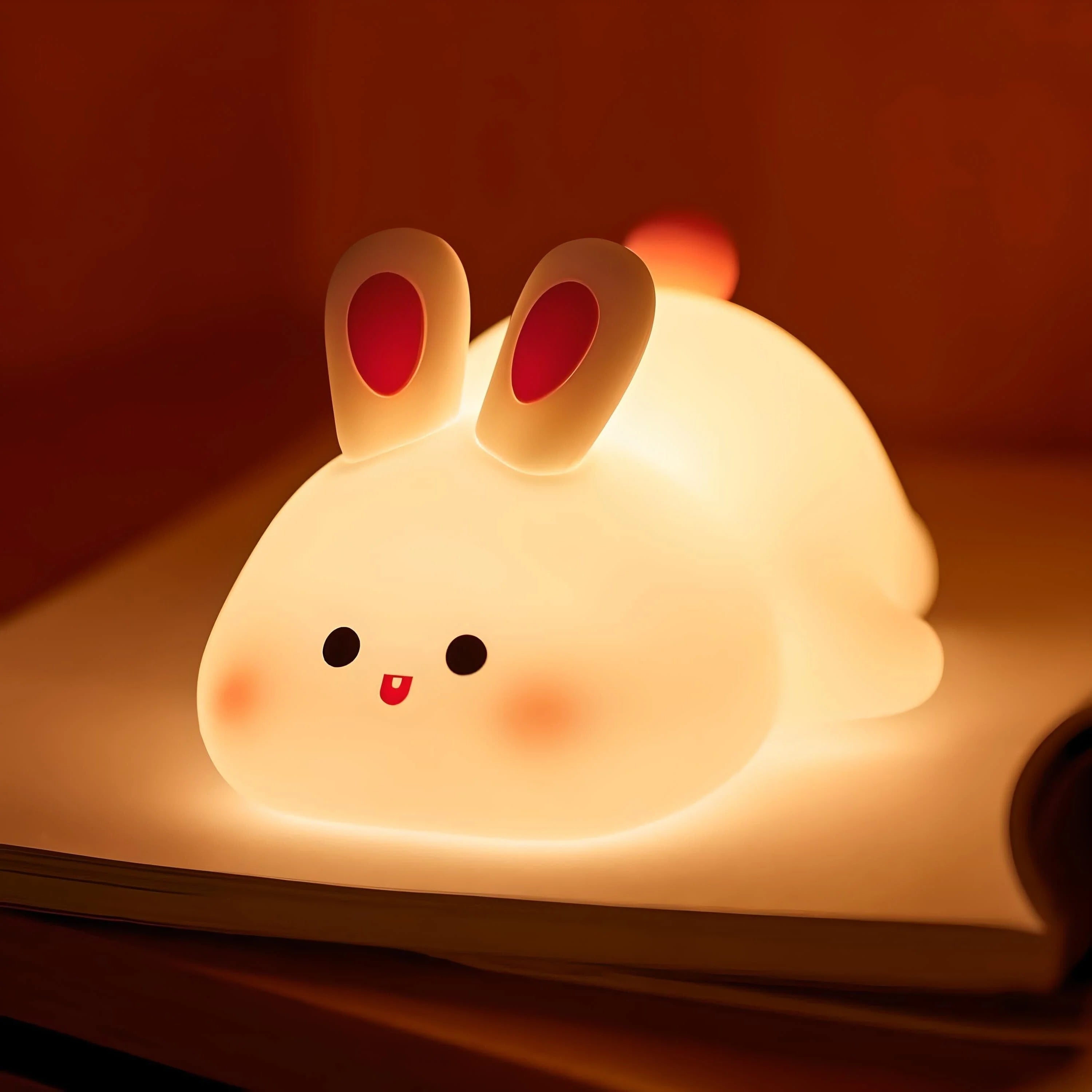 Veilleuse Lapin avec Capteur Tactile