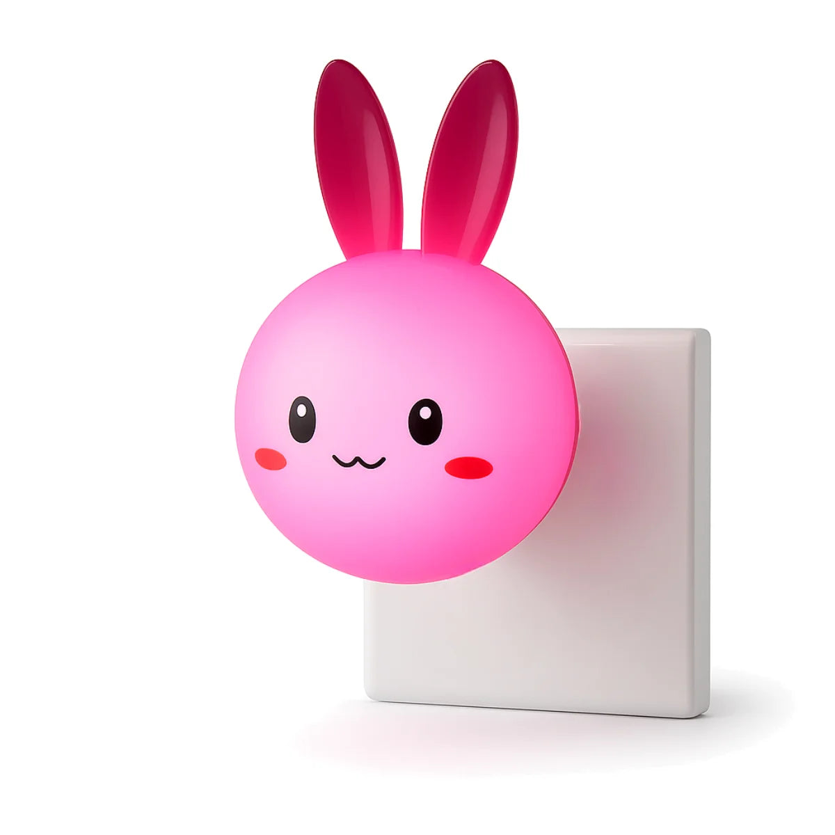 Veilleuse Lapin Prise Rose