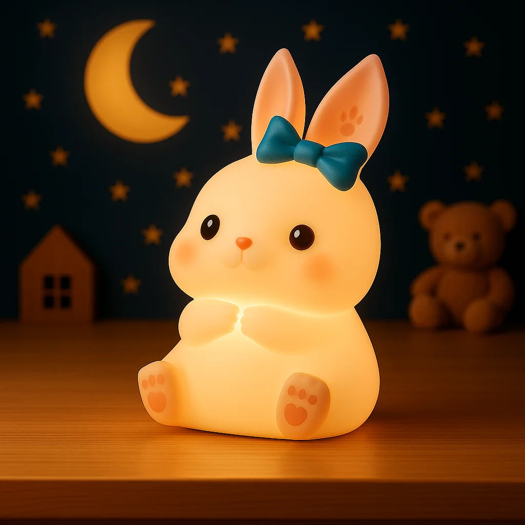 Veilleuse Lapin Rose