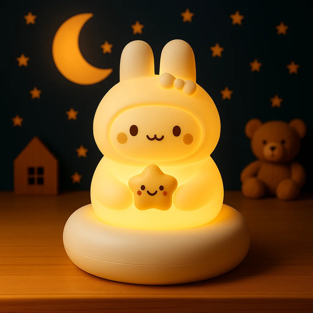 Veilleuse Lapin sur Socle